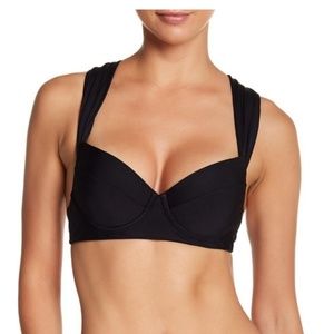 NEW Tori Praver Aimee Top in Black